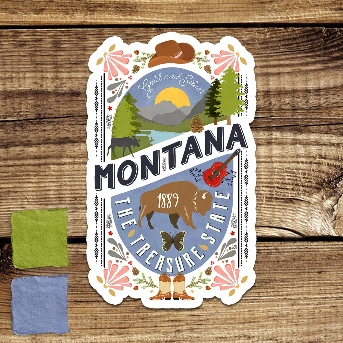 Montana, The Treasure State – Huckleberry Moose