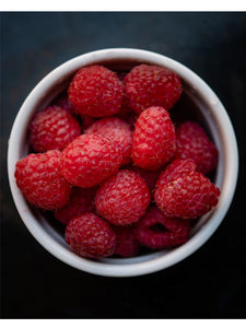 Quick and Easy End of Summer Raspberry Fruit Salad