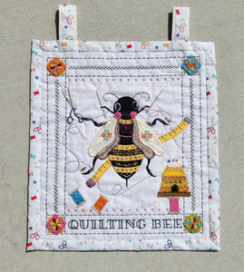 Stitchable Quilting Bee Embroidery and Applique Sampler