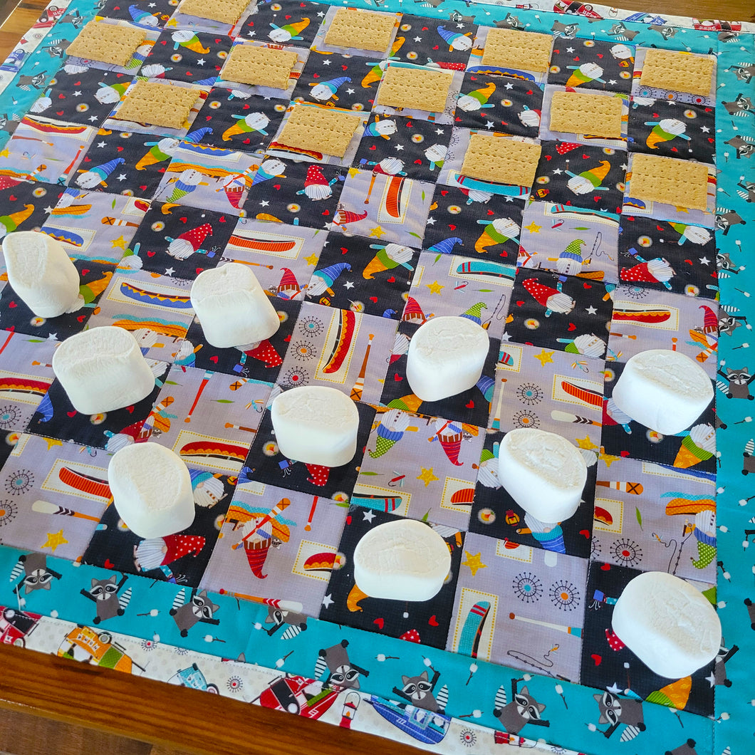 S'MORES CHECKERBOARD PATTERN