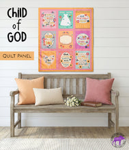 CHILD OF GOD QUILT PANEL