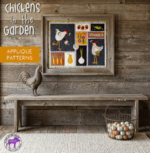 CHICKENS IN THE GARDEN - Patterns