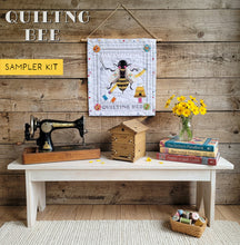 QUILTING BEE SAMPLER - Printed Panel and Pattern for Wool