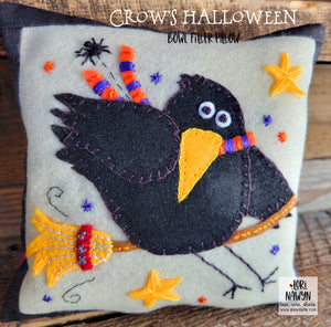 PDF Crow's Halloween Time to Fly Pattern Download