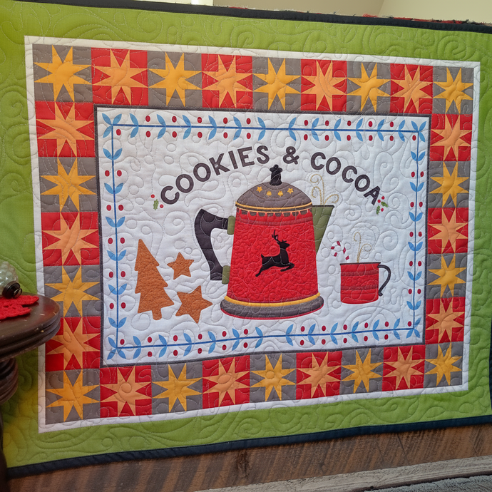 Fabric Panel: Cookies and Coca
