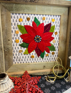 PDF Sophie's Poinsettia Applique Pattern Download