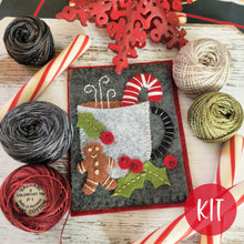 PEPPERMINT COCOA APPLIQUE KIT