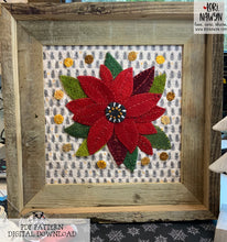 PDF Sophie's Poinsettia Applique Pattern Download