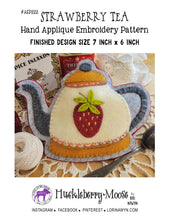 STRAWBERRY TEA - Pattern or Kit