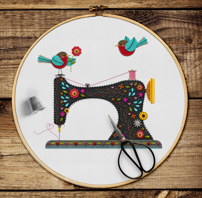 Sew Much Love Sewing Machine PDF Pattern Download