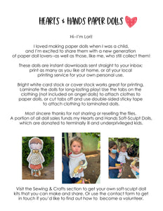 UTAH - Ulalie Complete 6 Page Paper Doll Kit